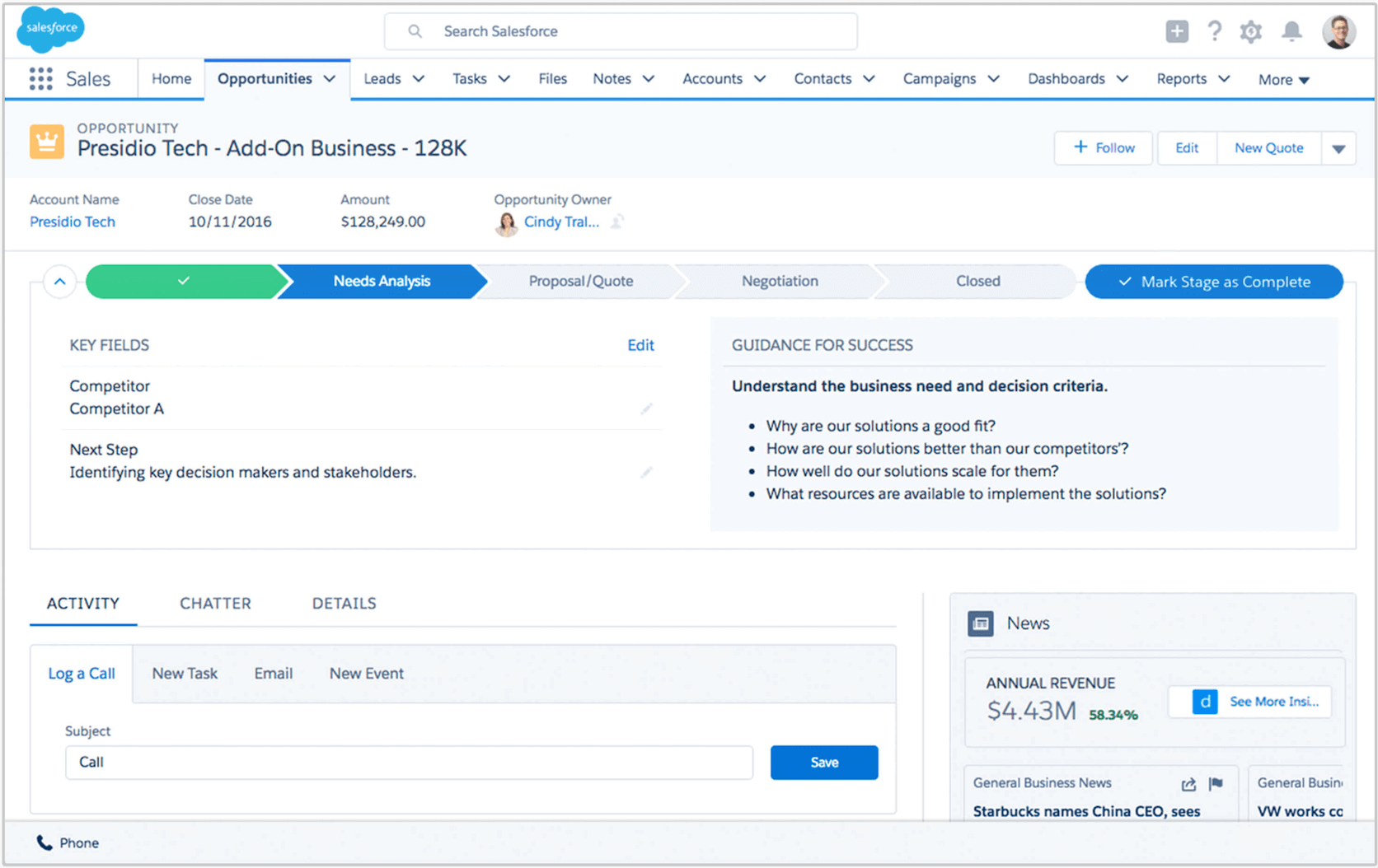 Salesforce Sales Cloud yiqcx